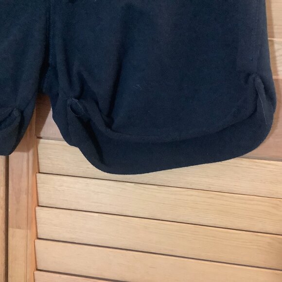 Short Shorts Bija Black Elastic Waist Large - Picture 3 of 7